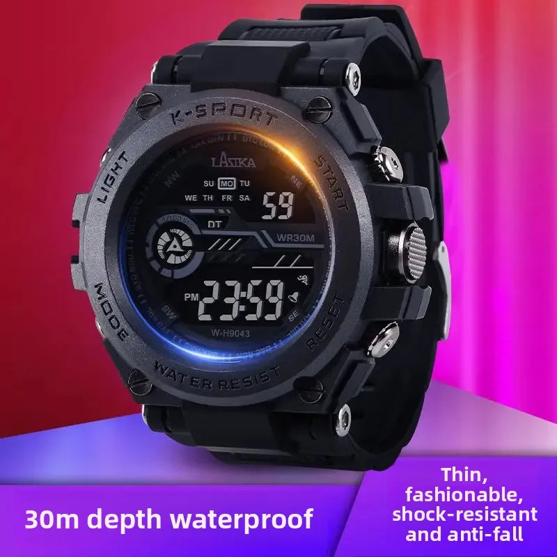 Waterproof Men’s Sport Watch – Stylish, Luminous, Multi-Function