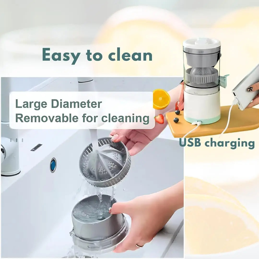Wireless Portable Citrus Juicer – For Lemon, Orange & Watermelon