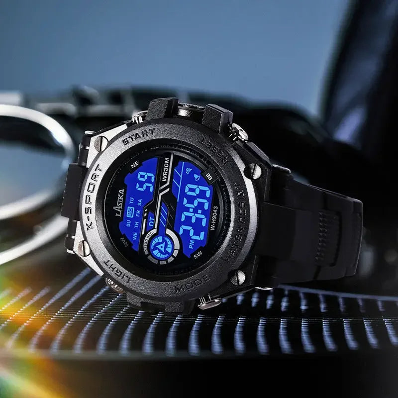 Waterproof Men’s Sport Watch – Stylish, Luminous, Multi-Function