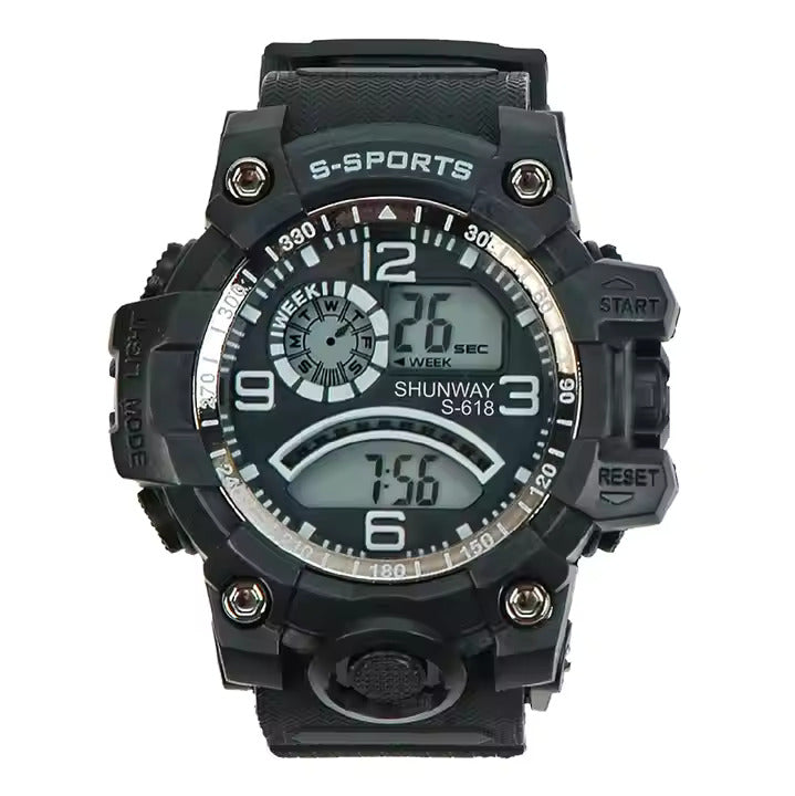 SHUNWAY S-618 Hot Selling Waterproof Digital Watches for Kid