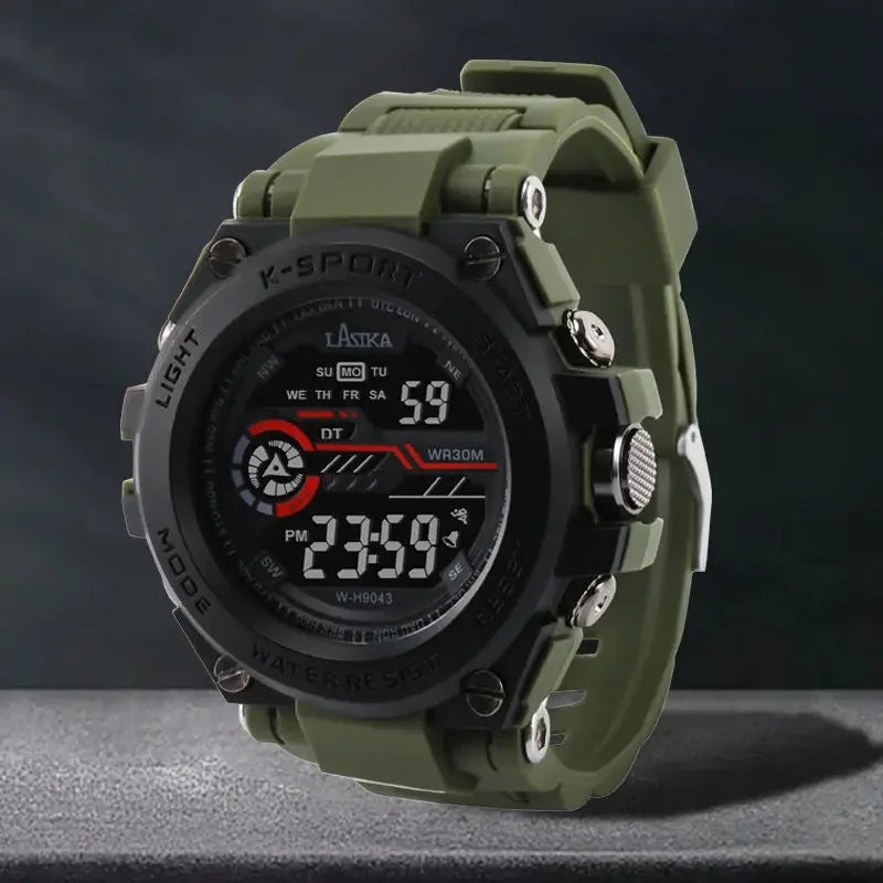 Waterproof Men’s Sport Watch – Stylish, Luminous, Multi-Function