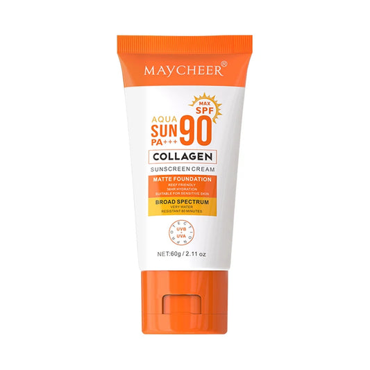 High-Power UV Protection Sunscreen – Whitening, Hydrating & Long-Lasting SPF90 Lotion