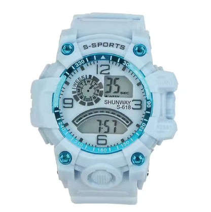 SHUNWAY S-618 Hot Selling Waterproof Digital Watches for Kid